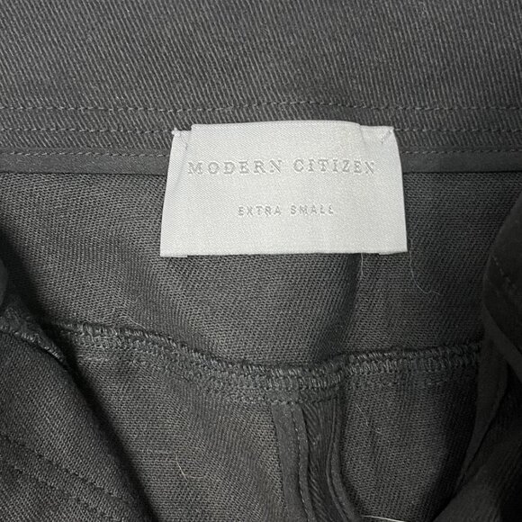 Modern Citizen Black High Rise Straight Leg Denim Pants Sz. XS - Picture 3 of 10